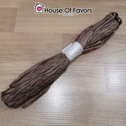~14meter Raffia Paper Ribbon Colorful Paper String for Crafts Scrapbooks Decor Kraft Hiasan Craft Decor